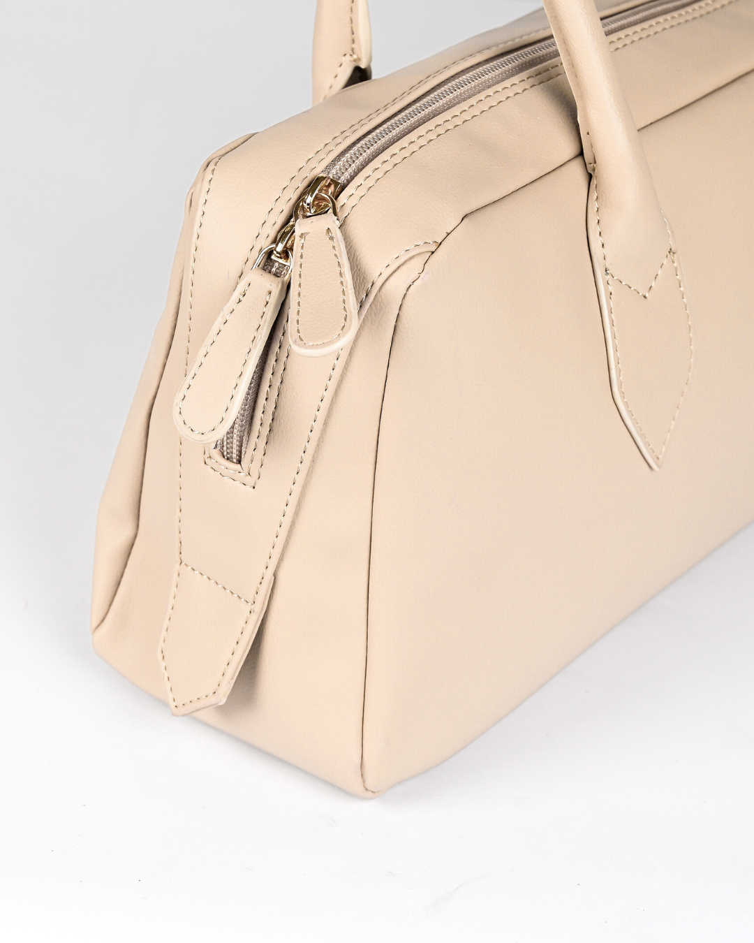 Ella East-West Shoulder Bag - Earthy Beige