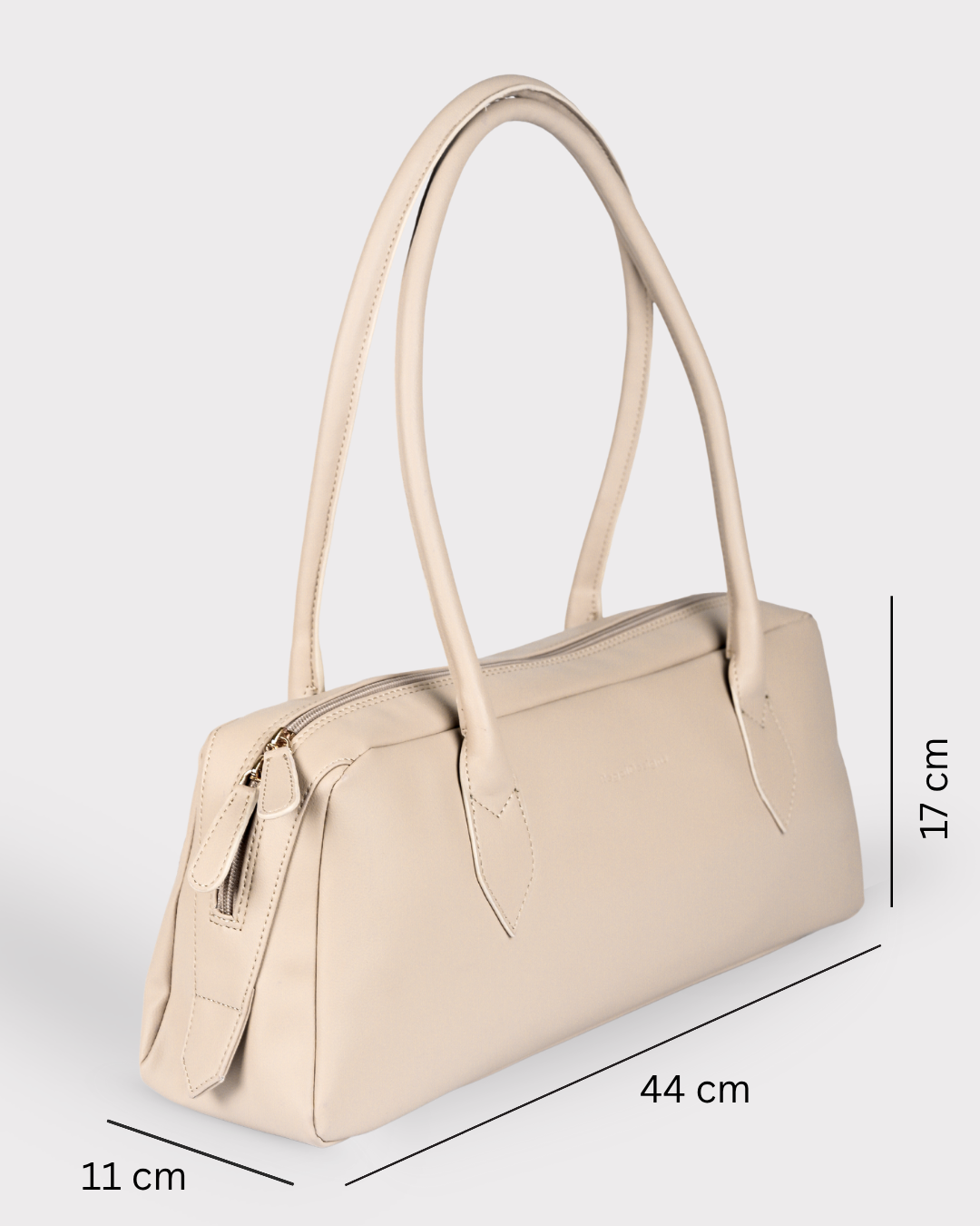 Ella East-West Shoulder Bag - Earthy Beige
