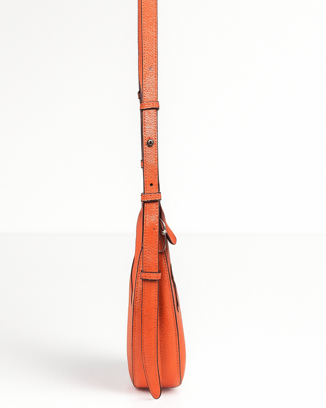 Demi Lune Cross Body Bag - Orange