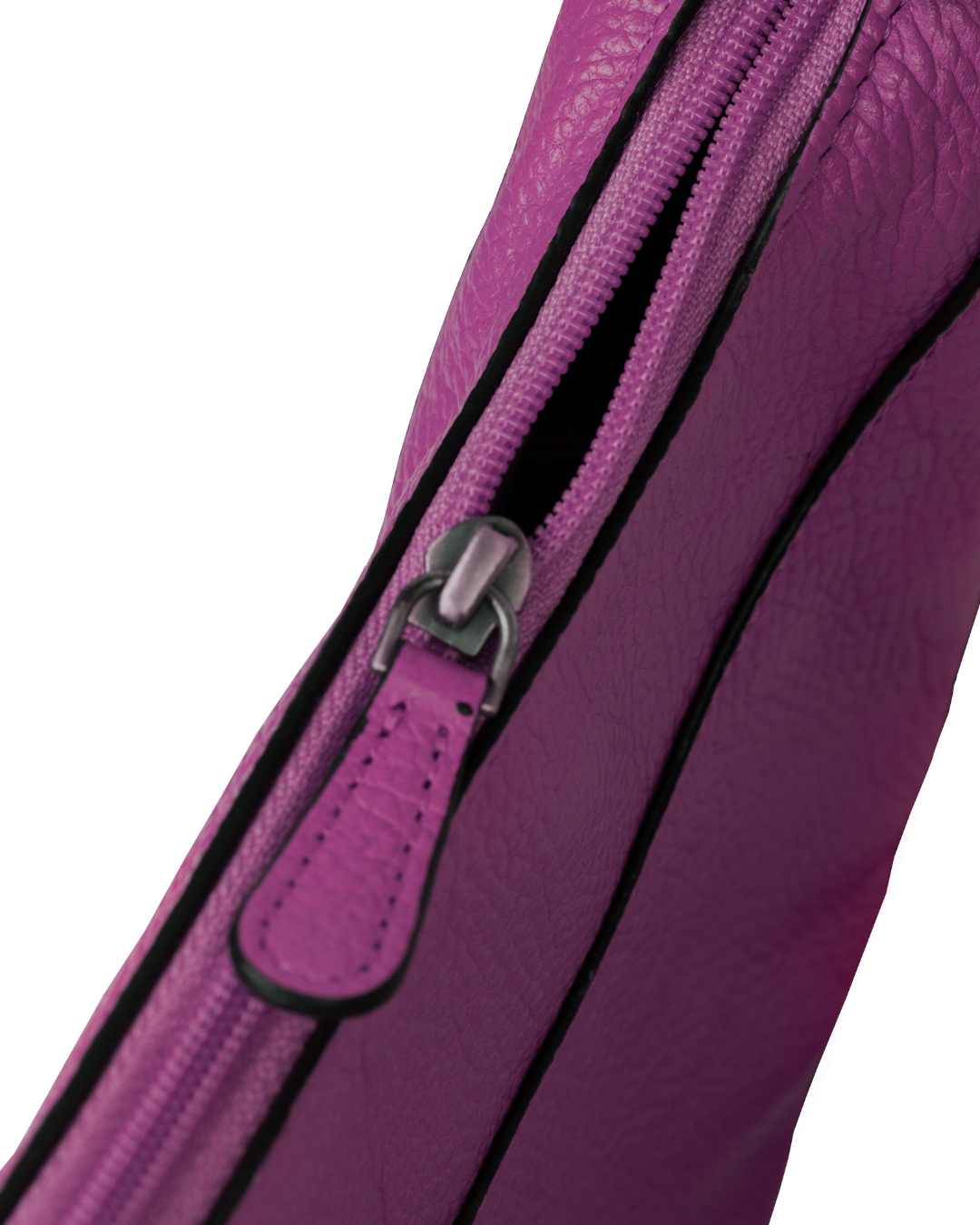 Demi Lune Cross Body Bag - Purple