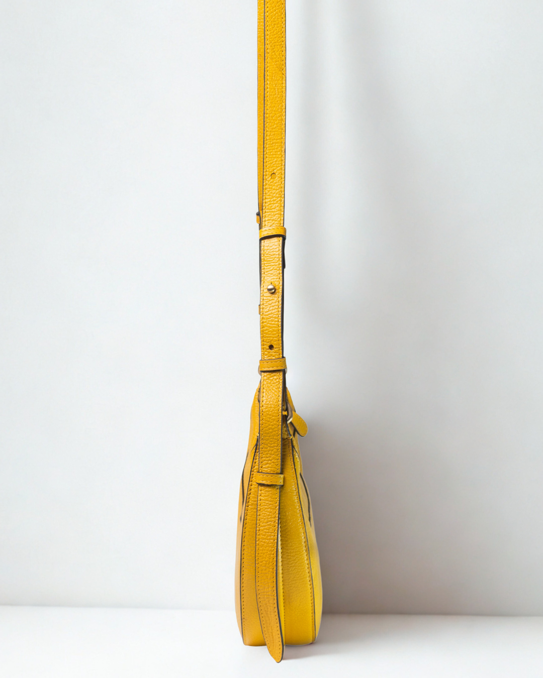 Demi Lune Cross Body Bag - Sunshine Yellow