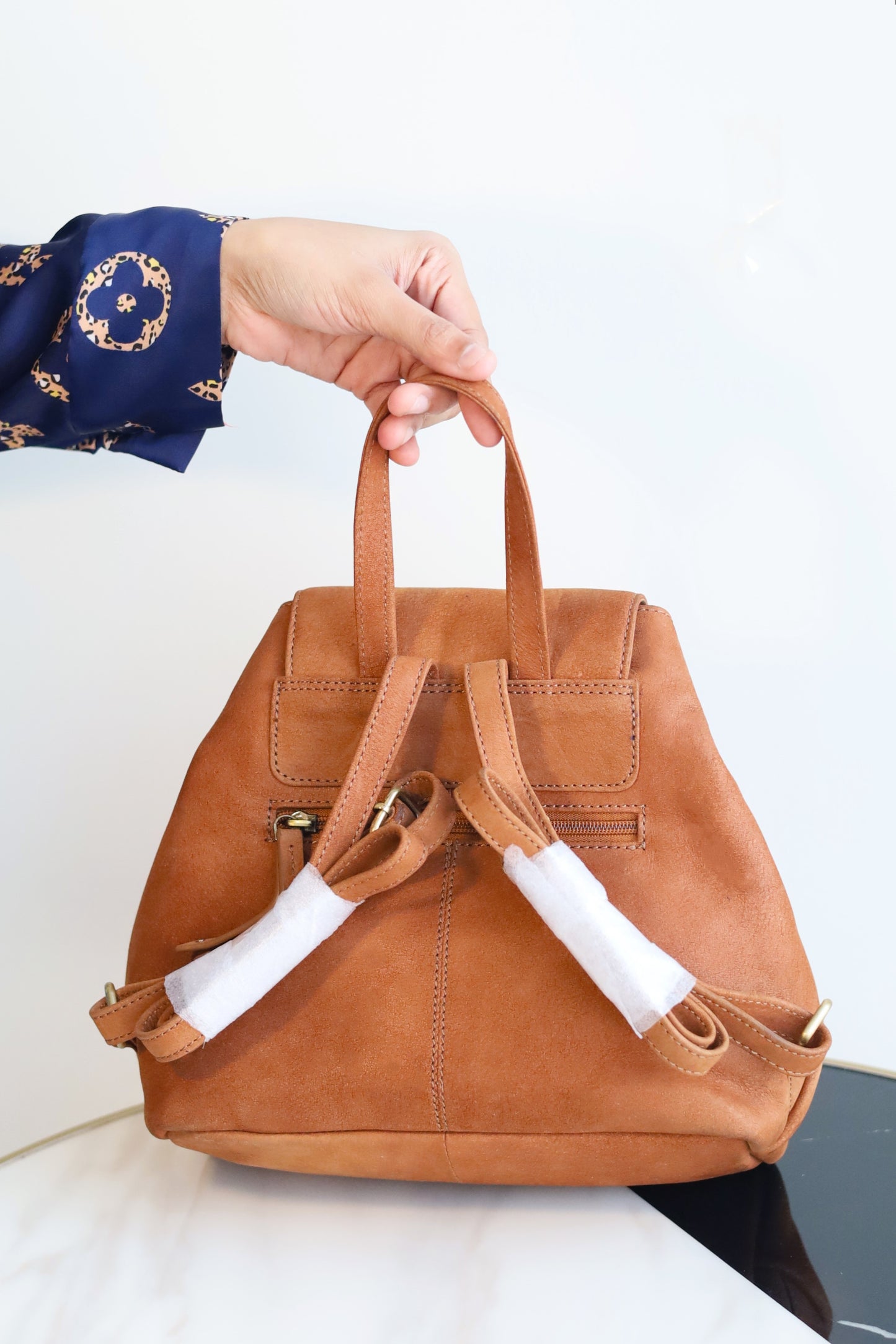 The Minimalist Leather Backpack