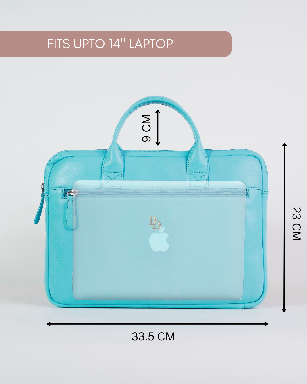 Bolt Laptop Bag - Aqua