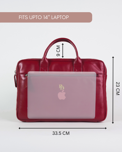 Flex Laptop Bag - Cherry