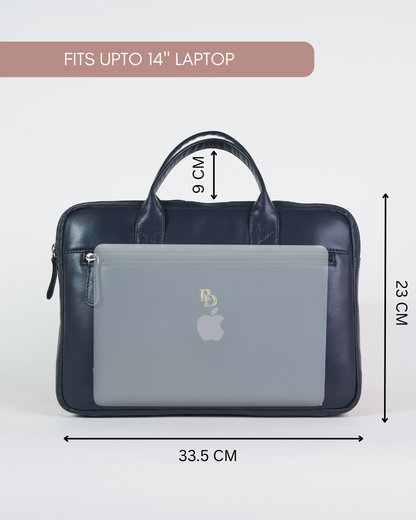 Dash Laptop Bag - Navy Blue