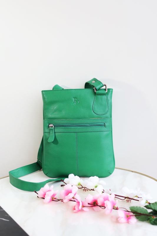 Carry Me Anywhere Green Cross Body bag