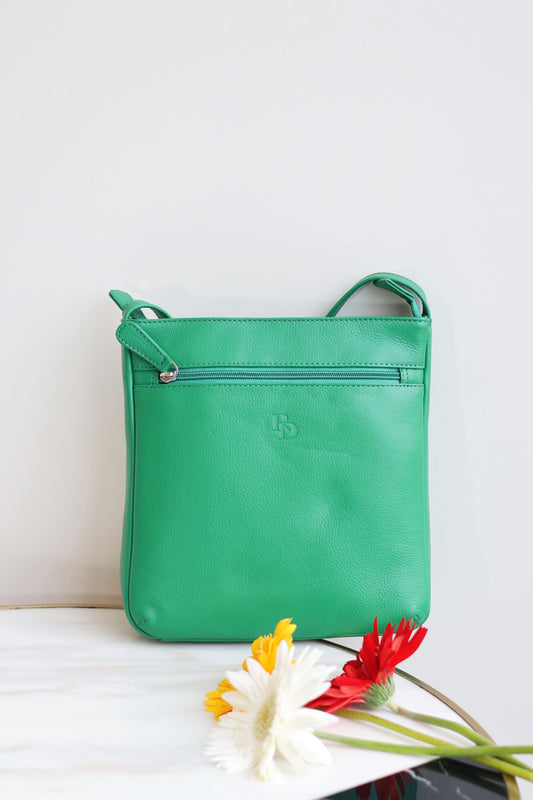 Effortless Essentials Green Cross body bag