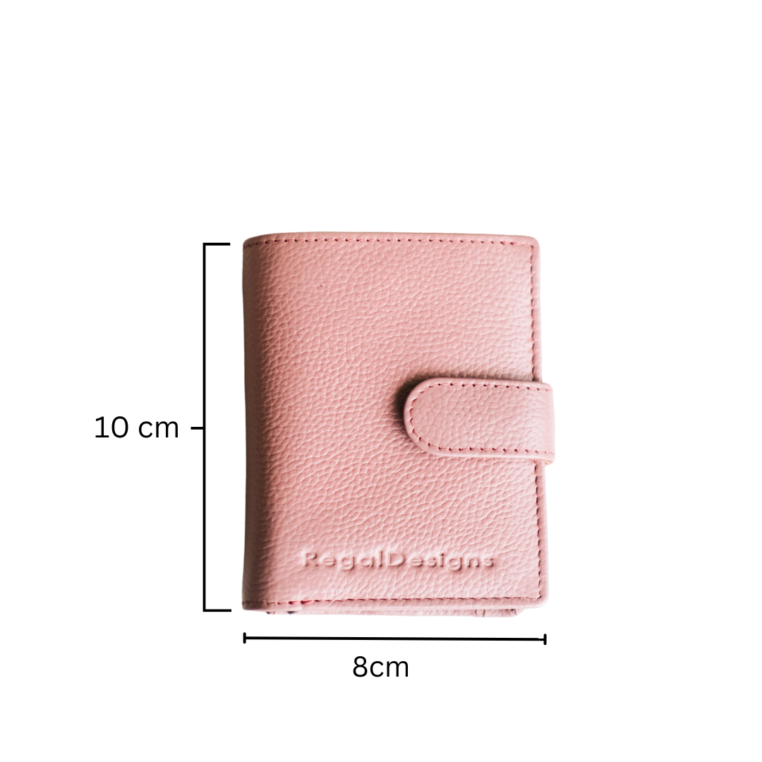 Elise RFID Protected Wallet Cardholder with Coin Pocket