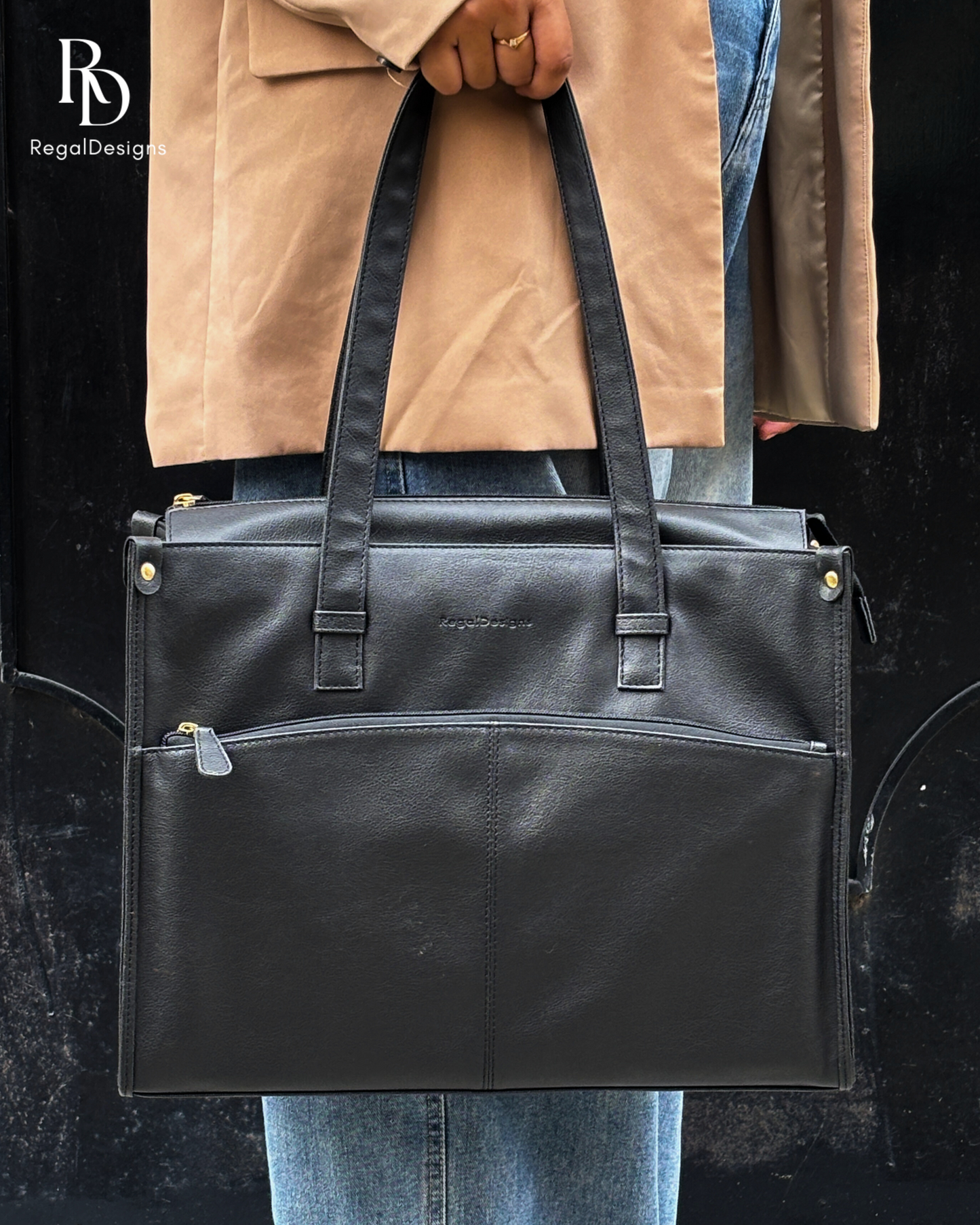 Regalia Tote Bag - Black