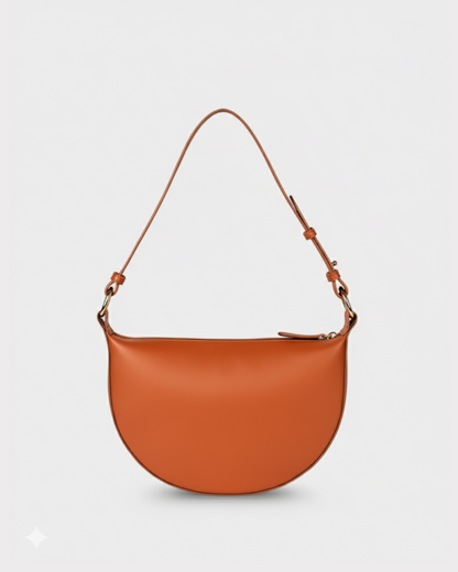 Mira Mini Moon Bag - Tan