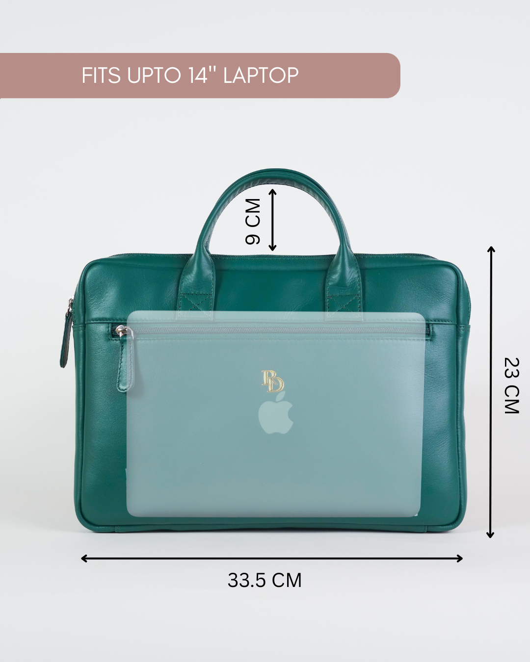 Ace Laptop Bag - Bottle Green