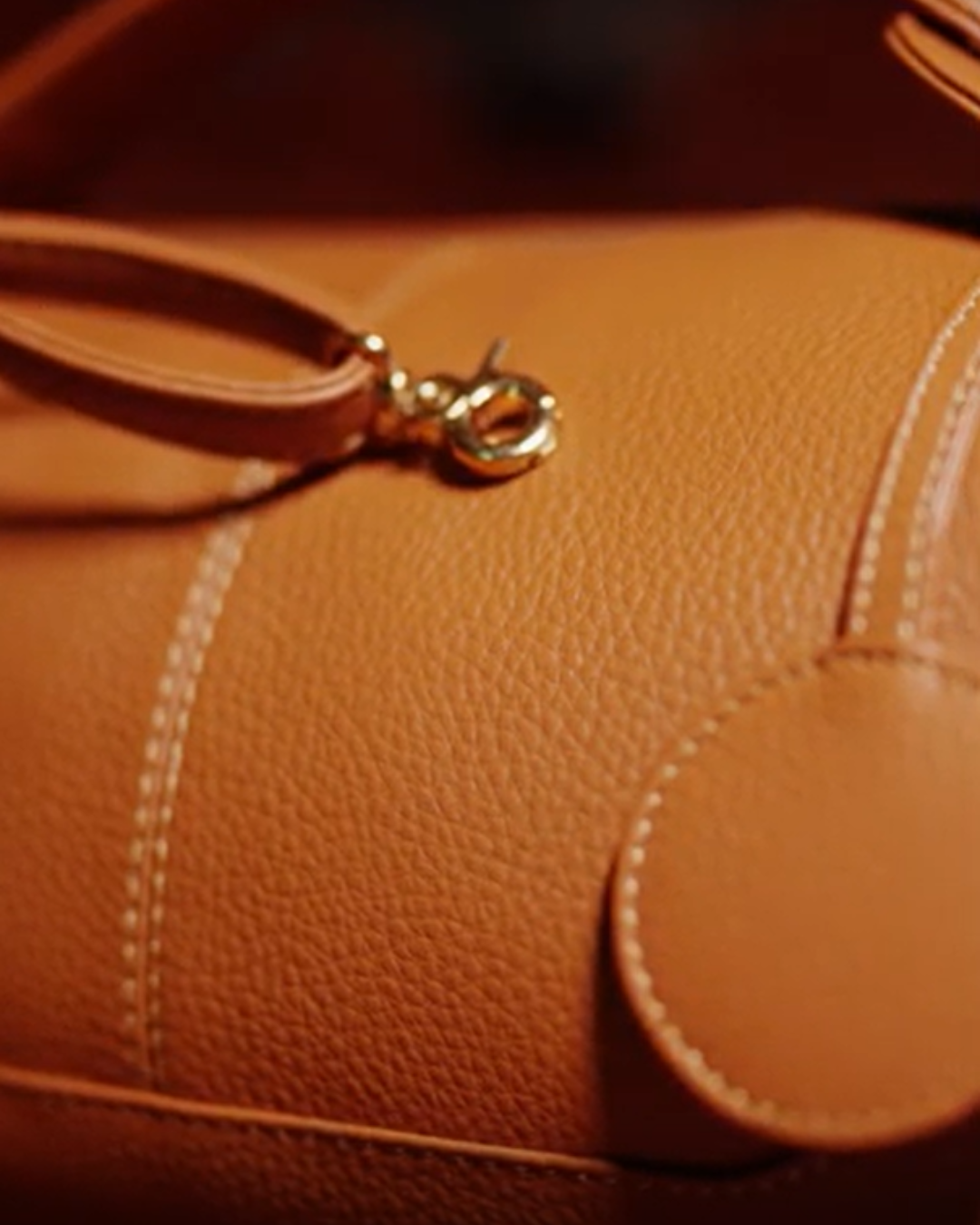 ECLAIRE - Leather Pillow Bag