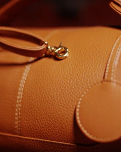 ECLAIRE - Leather Pillow Bag