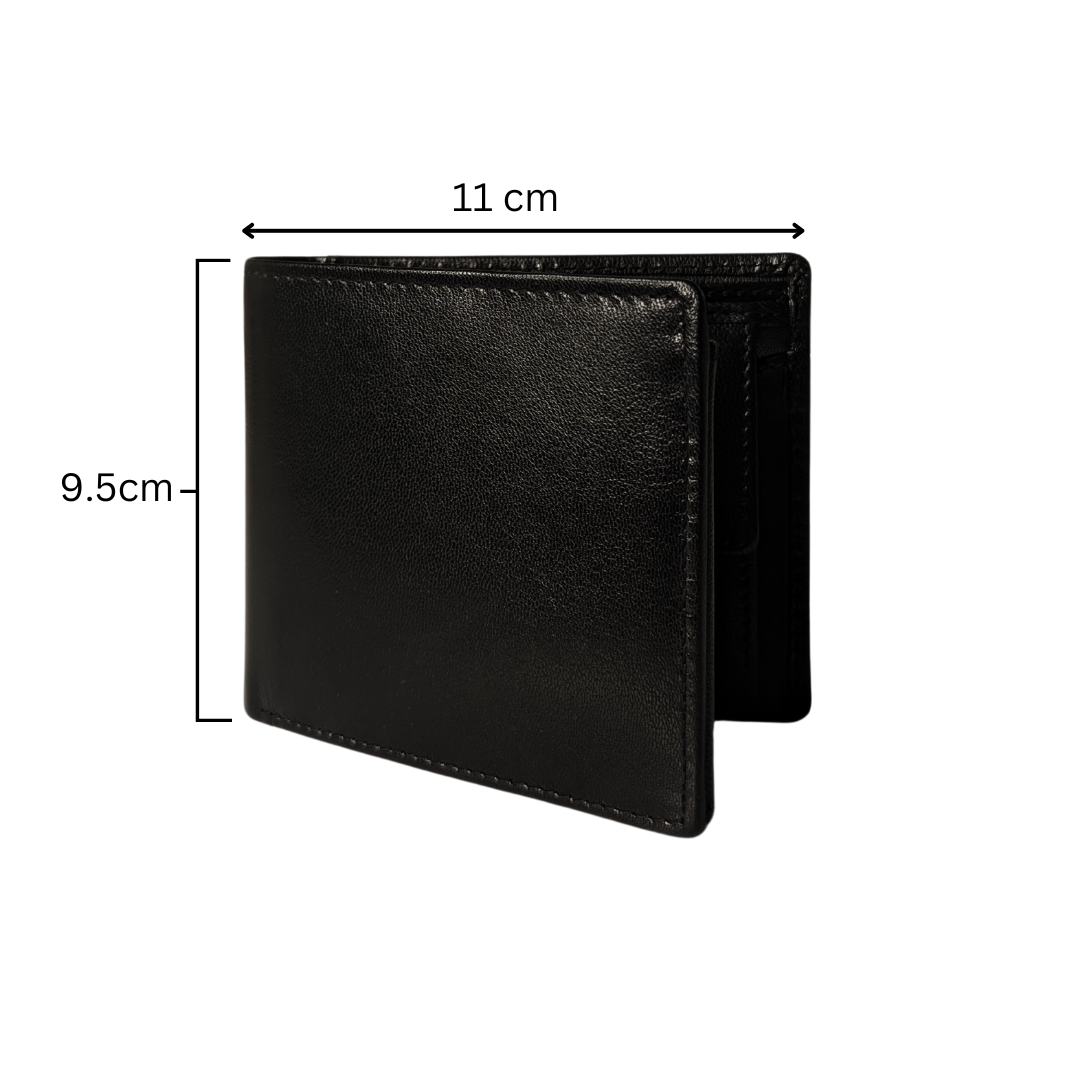 Regal Classic Leather Wallet - Black