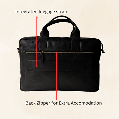 Master Laptop Bag | For Men - Black