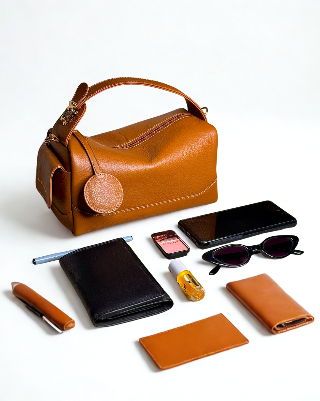 ECLAIRE - Leather Pillow Bag