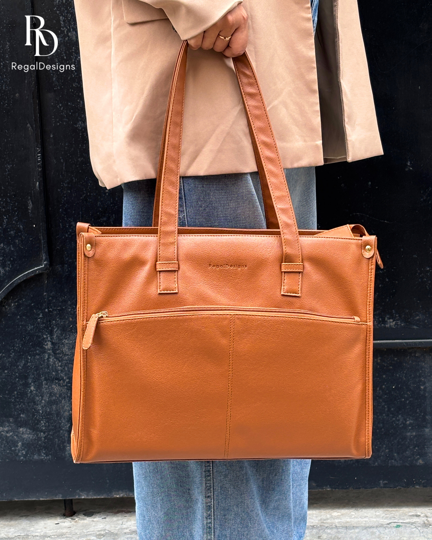 Regalia Tote Bag - Tan
