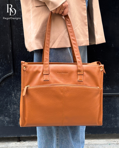 Regalia Tote Bag - Tan