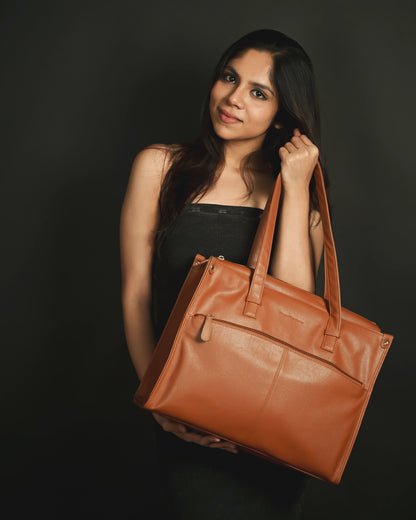 Regalia Tote Bag - Tan
