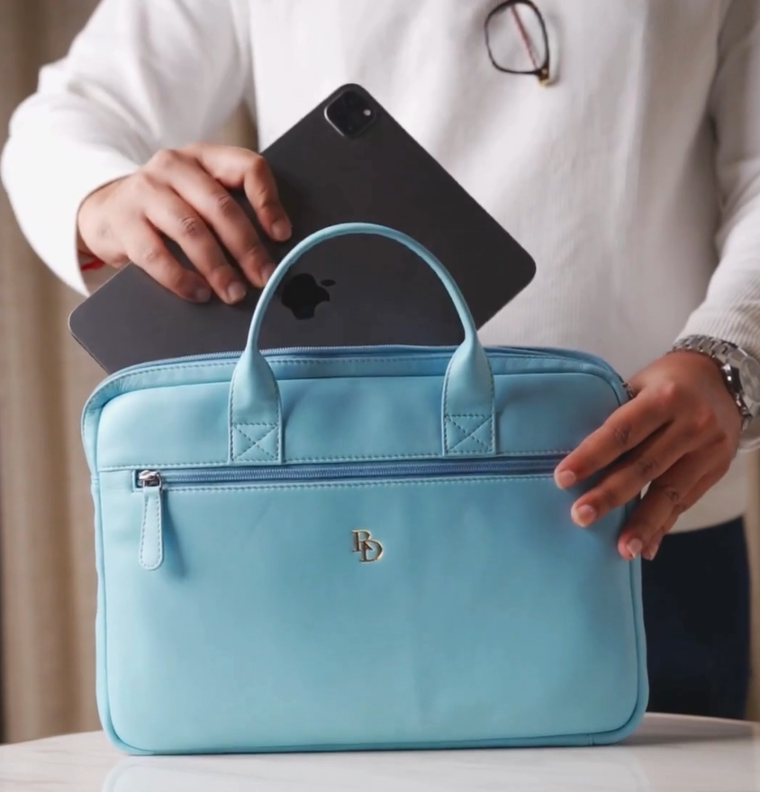 Bolt Laptop Bag - Aqua