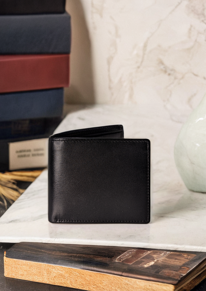 Regal Classic Leather Wallet - Black