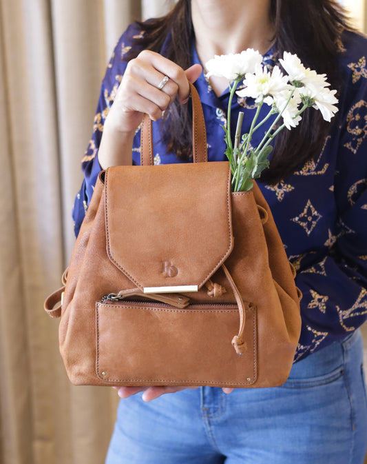 The Minimalist Leather Backpack