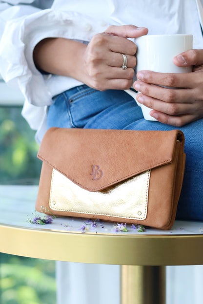 Starlit Tan Purse